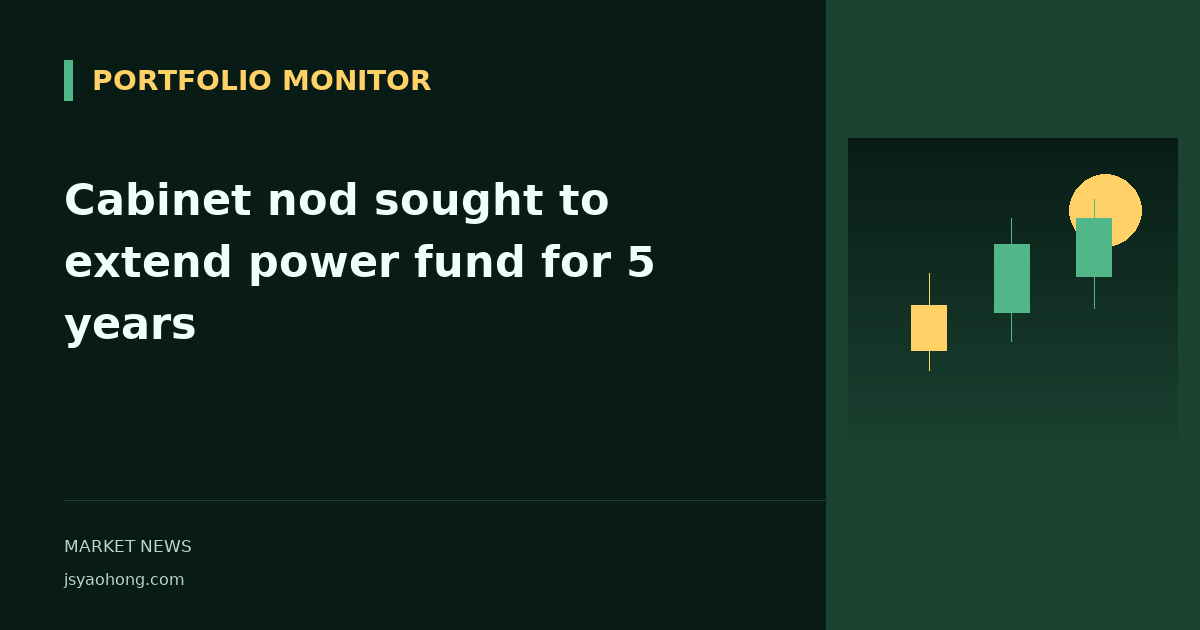 Cabinet nod sought to extend power fund for 5 years