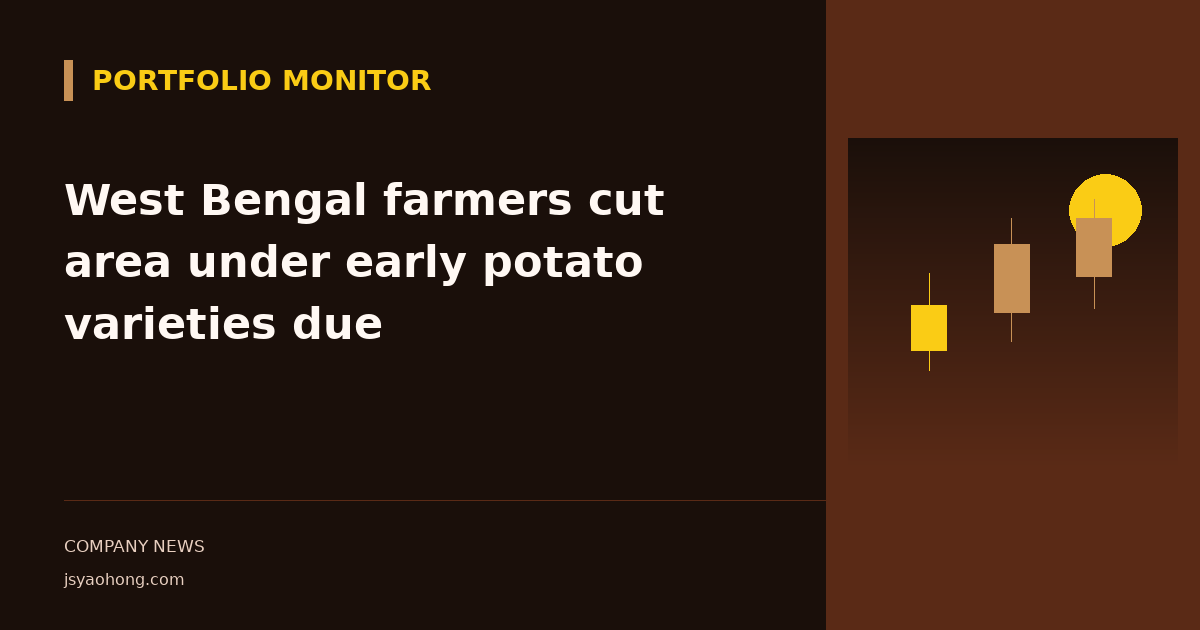 West Bengal farmers cut area under early potato varieties due